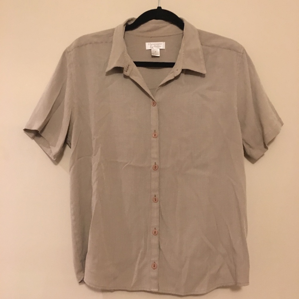 Short sleeve button down